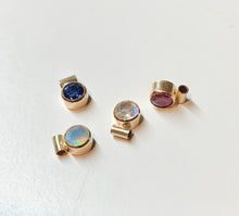 Load image into Gallery viewer, Tanzanite Solitaire Necklace: 14k Gold Filled Gemstone Choker