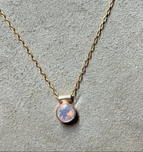 Load image into Gallery viewer, 14k Gold Filled Moonstone Necklace: Minimalist Gemstone Choker