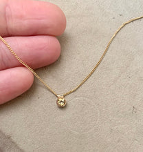 Load image into Gallery viewer, Solitaire Citrine Necklace: Sterling Silver Gemstone Choker