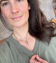 Load image into Gallery viewer, Raw Quartz Crystal Necklace: 14k Gold Filled Talisman Pendant