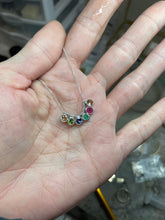 Load image into Gallery viewer, Tanzanite Solitaire Necklace: 14k Gold Filled Gemstone Choker