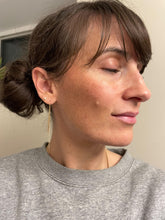 Load image into Gallery viewer, 14k Gold Filled Threader Earrings: Elegant Minimalist Style