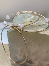 Load image into Gallery viewer, 14k Gold Filled Textured Bangle Bracelet: Minimalist Stacking Jewelry
