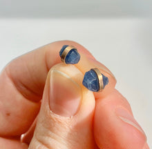 Load image into Gallery viewer, Sterling Silver Herkimer Diamond Stud Earrings: Raw Gemstone Jewelry
