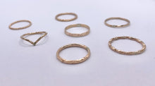Load image into Gallery viewer, 14k Gold Filled Beaded Ring: Textured Stacking Band
