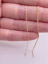 Load and play video in Gallery viewer, Solitaire Garnet Necklace: 14k Gold Filled Gemstone Choker
